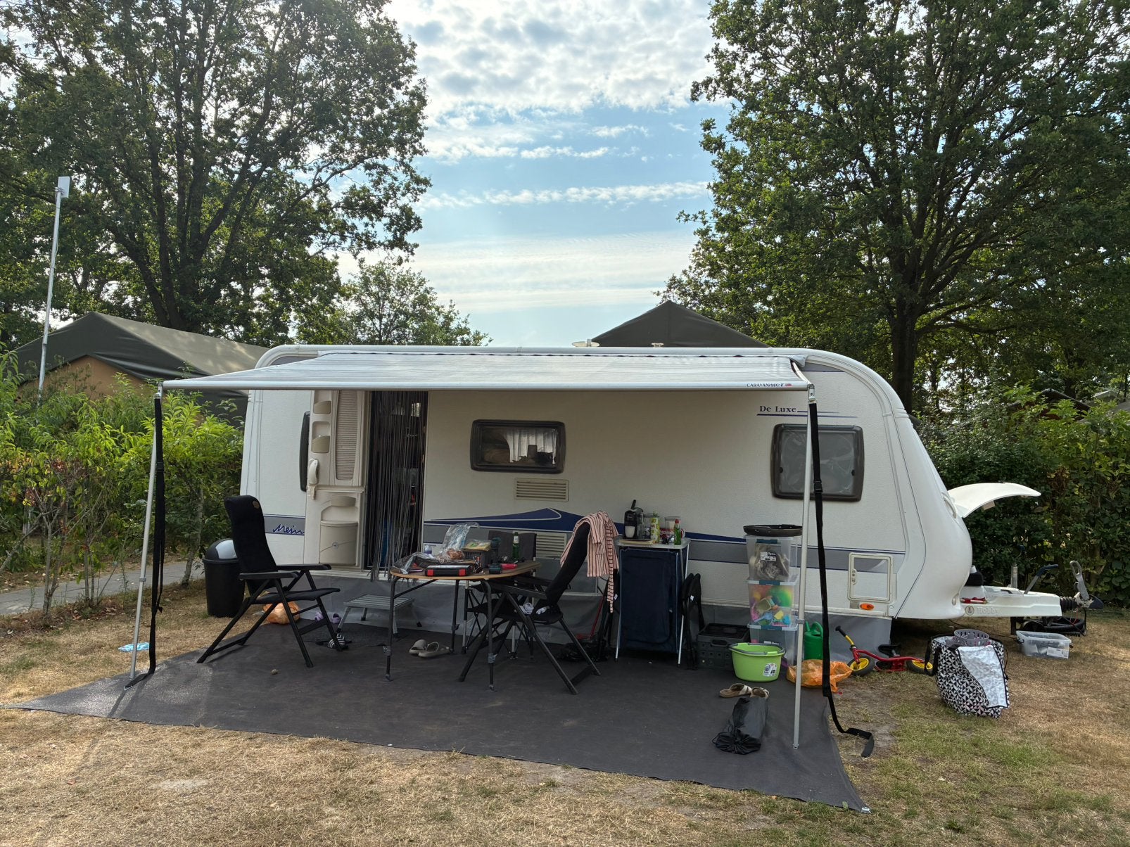 Fiamma caravanstore 440 deluxe grey, Ophalen, Gebruikt, Fiamma