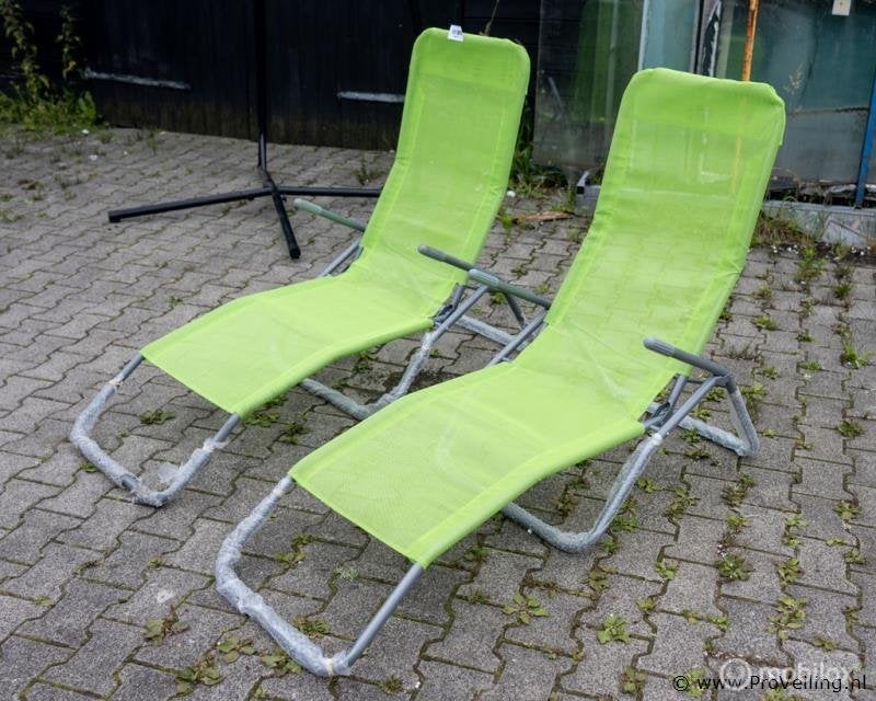 Online Veiling: Ligstoelen - 2 stuks