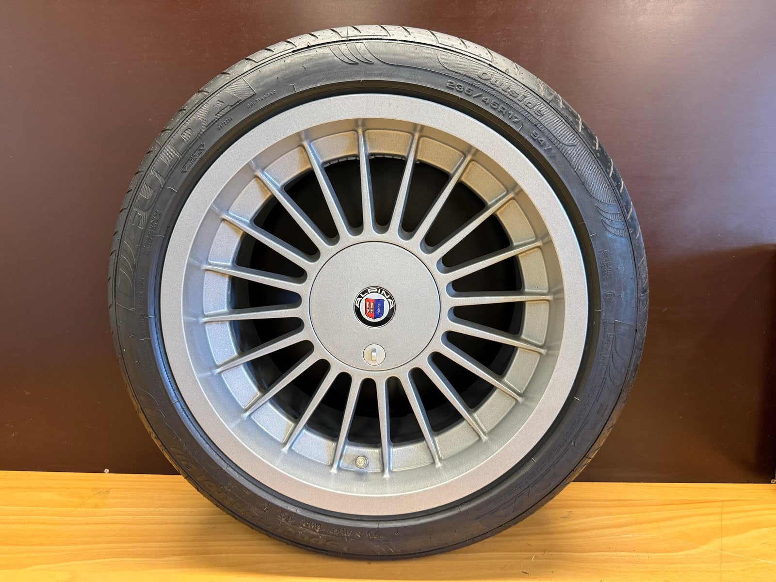 Alpina wielen 17” breedset E34, Auto-onderdelen, Ophalen, Gebruikt, Banden en Velgen, 17 inch