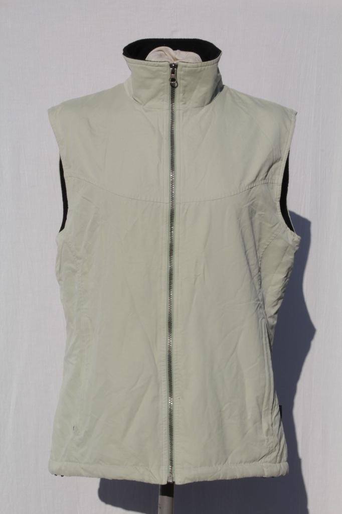 Zacht groene bodywarmer.Fleece gevoerd.Mt 40.Merk Cross, Maat 38/40 (M), ., Ophalen of Verzenden, Zo goed als nieuw