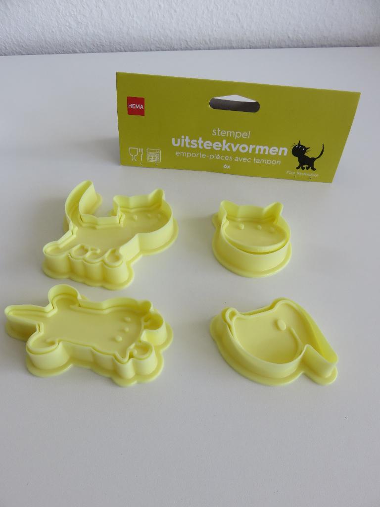 Hema Takkie en Siepie 4 stempel uitsteekvormen, Huis en Inrichting, Overige typen, Ophalen of Verzenden, Zo goed als nieuw, Kunststof
