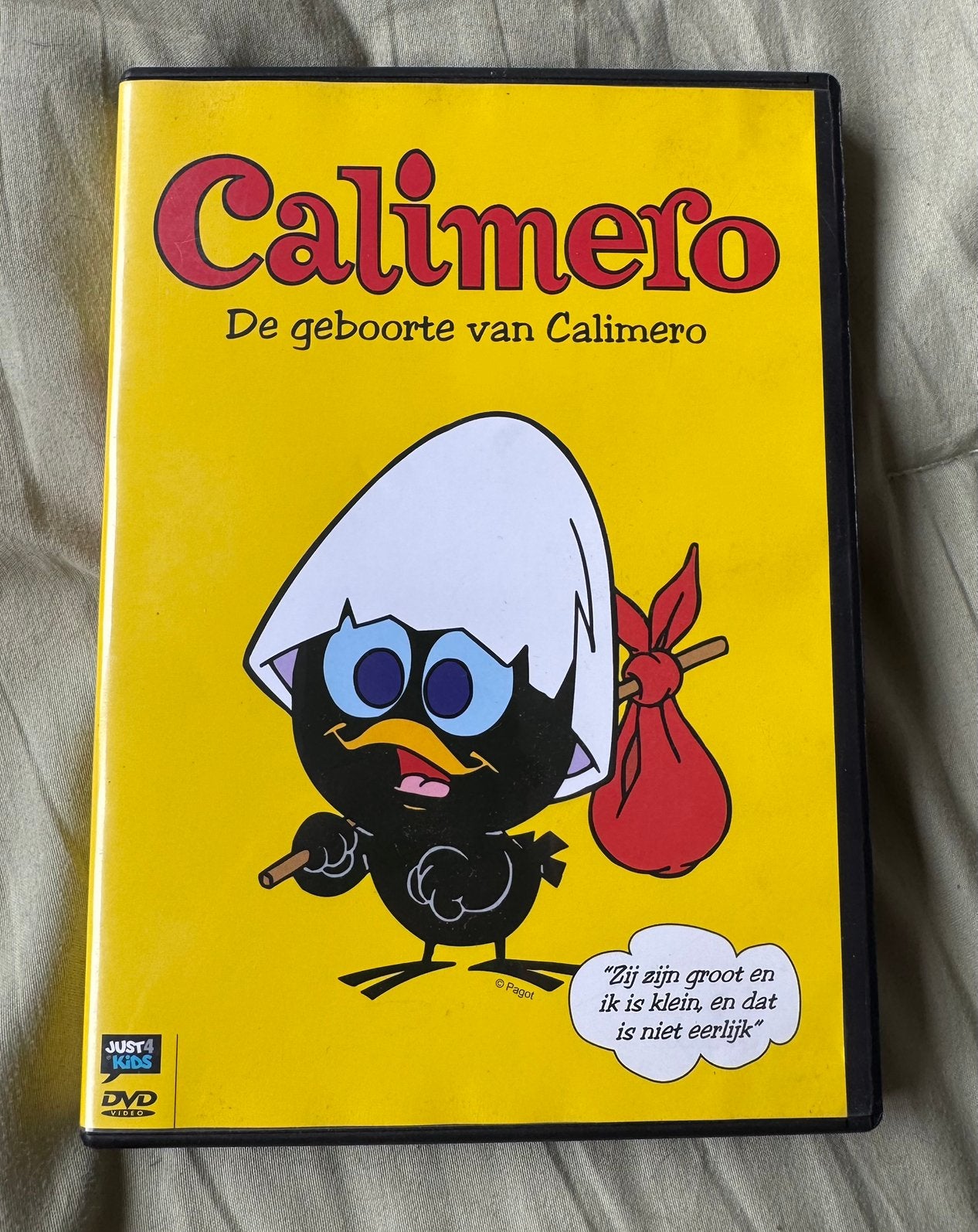 DVD Calimero  " De geboorte van Calimero ", Animatie, Zo goed als nieuw, Alle leeftijden, Amerikaans