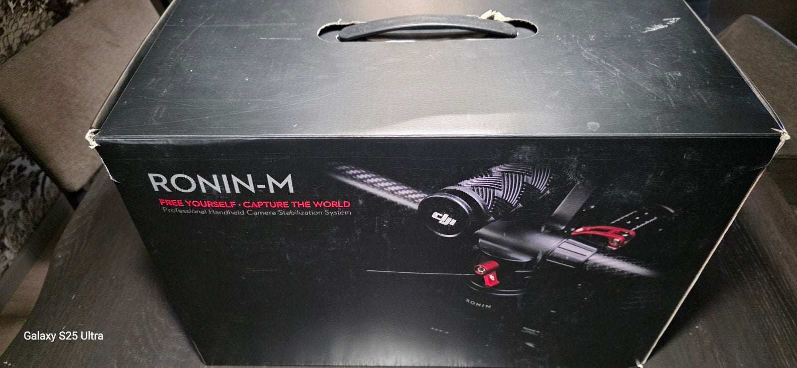DJI Ronin-M Professionele Handheld Camera Stabilisator, 125 cm of minder, Ophalen of Verzenden, Zo goed als nieuw, 3-assige stabilisatie
