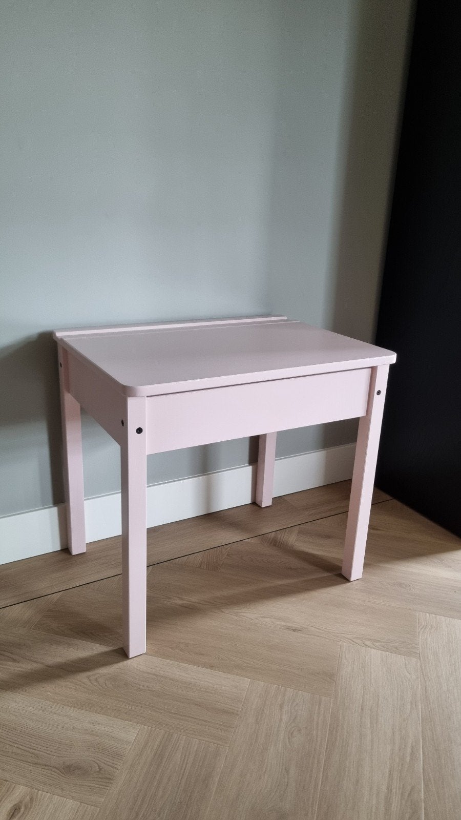 IKEA Sundvik bureau lichtroze met opbergruimte, Ophalen, Gebruikt, Tafel(s)