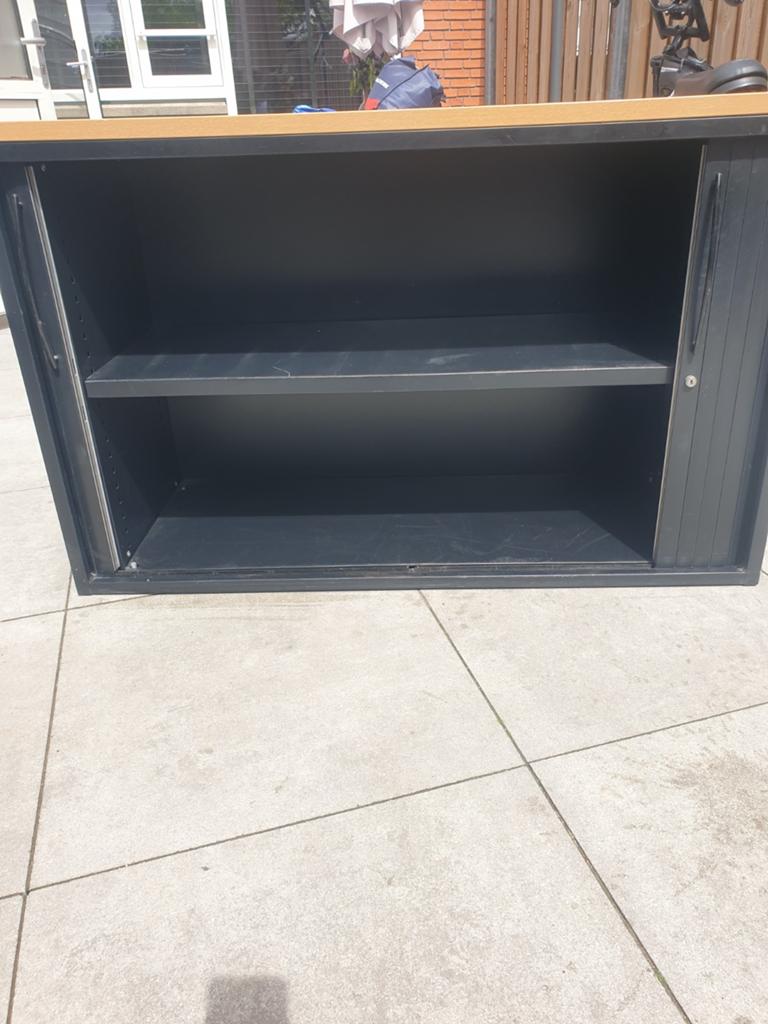 Kast met schuifdeuren - nog prima, Huis en Inrichting, Kasten | Roldeurkasten en Archiefkasten, Overige materialen, Gebruikt, 100 tot 150 cm