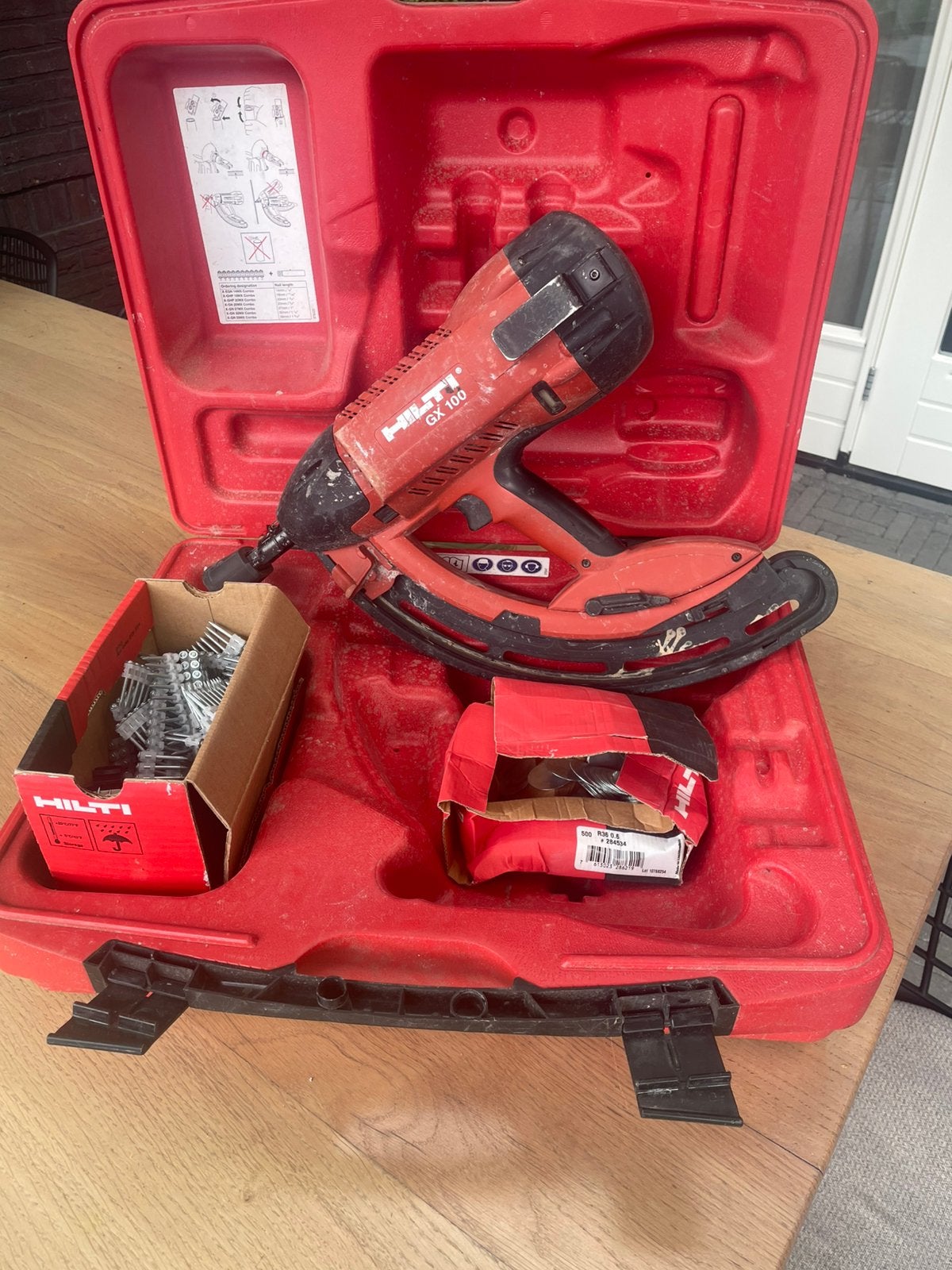 Schiethamer hilti GX 100, Ophalen of Verzenden, Zo goed als nieuw