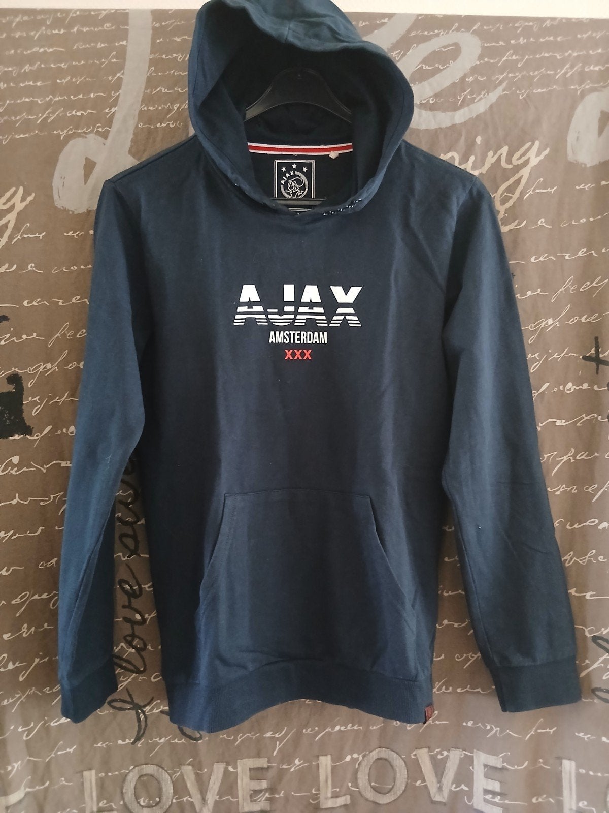 Ajax Hoodie Maat 164 - Zo goed als nieuw, Ajax, Jongen of Meisje, Trui of Vest, Ophalen of Verzenden