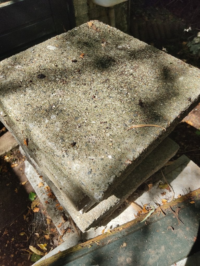 Tegels, Tuin en Terras, Ophalen, Gebruikt, 5 tot 10 m², Beton