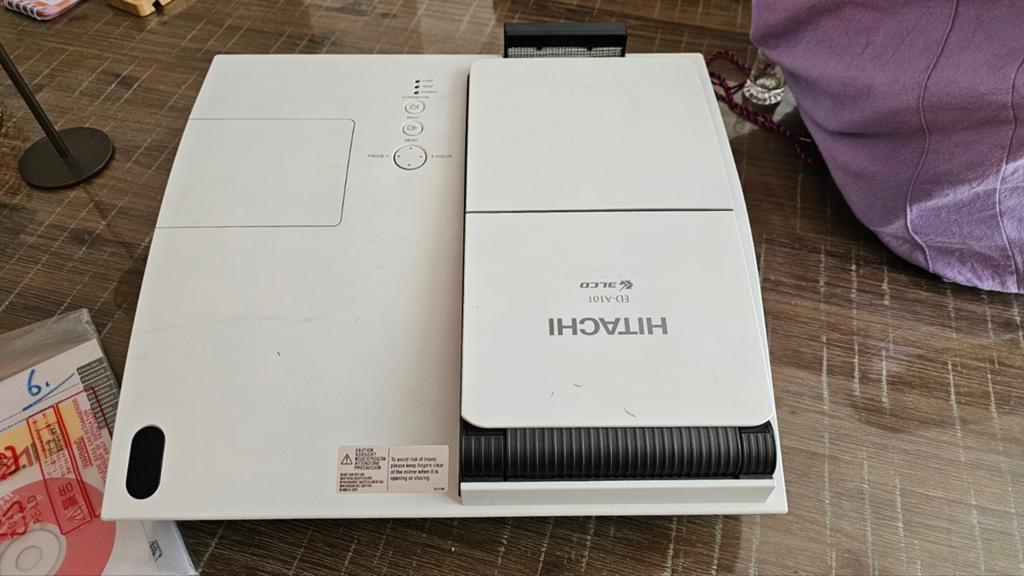 Hitachi ED-A101 beamer, Ophalen, LED, Zo goed als nieuw, Overige resoluties