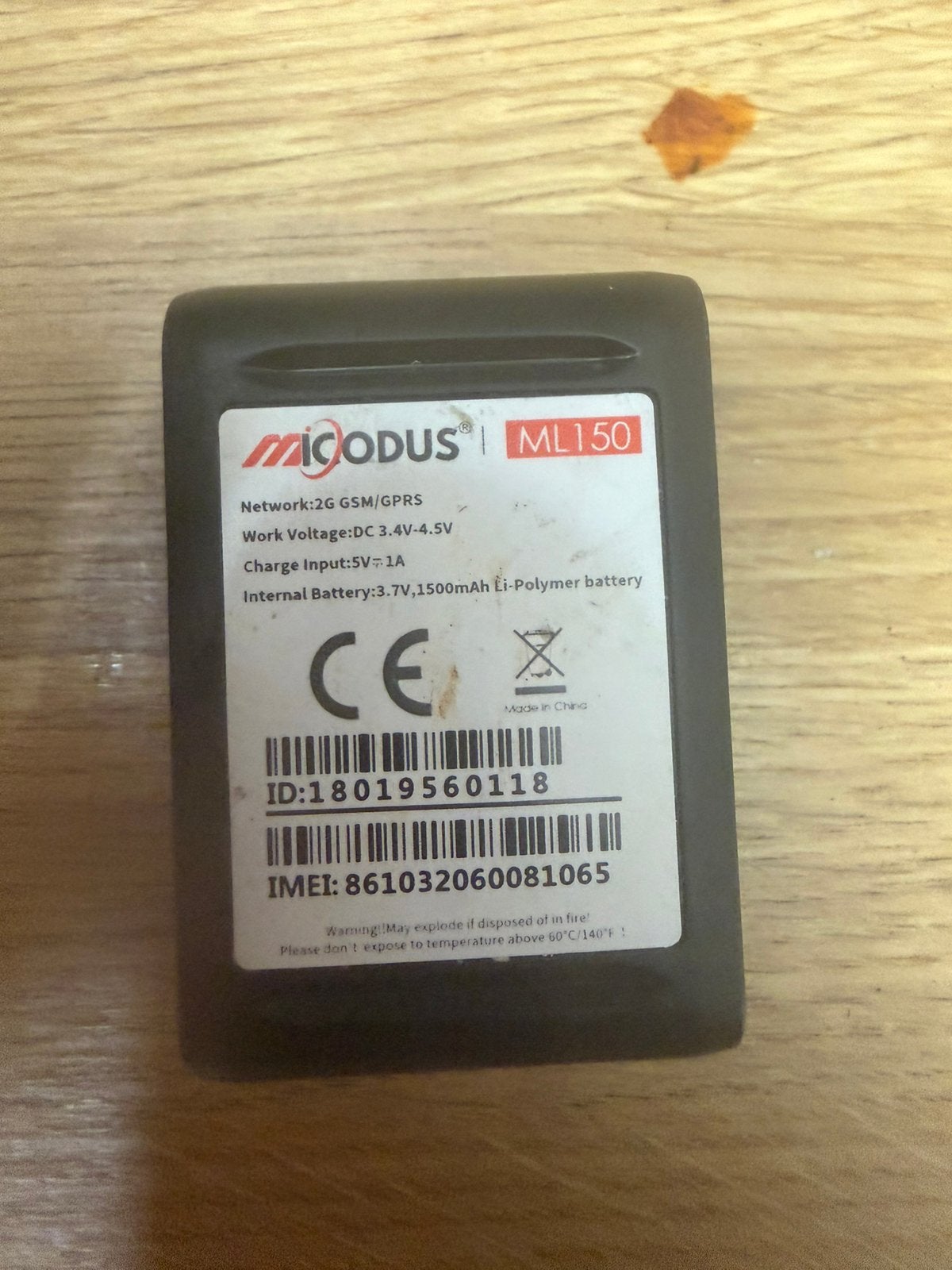 Micodus ML150 GPS Tracker – magneet GPS volgsysteem, Ophalen of Verzenden, Zo goed als nieuw