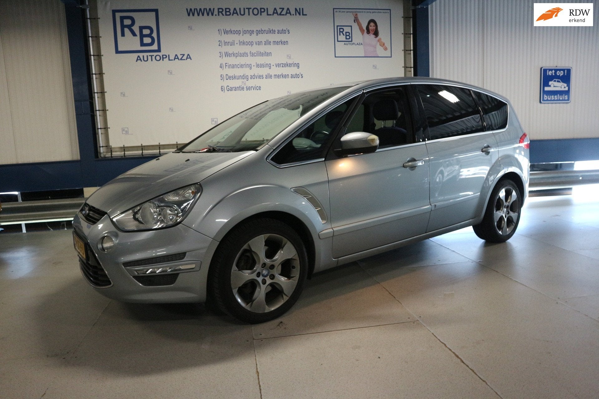 Ford S-Max 2.0 AUTOMAAT / 7 PERSOONS / JUL 2027 APK, Auto's, Euro 5, 1976 cc, Gebruikt, 4 cilinders