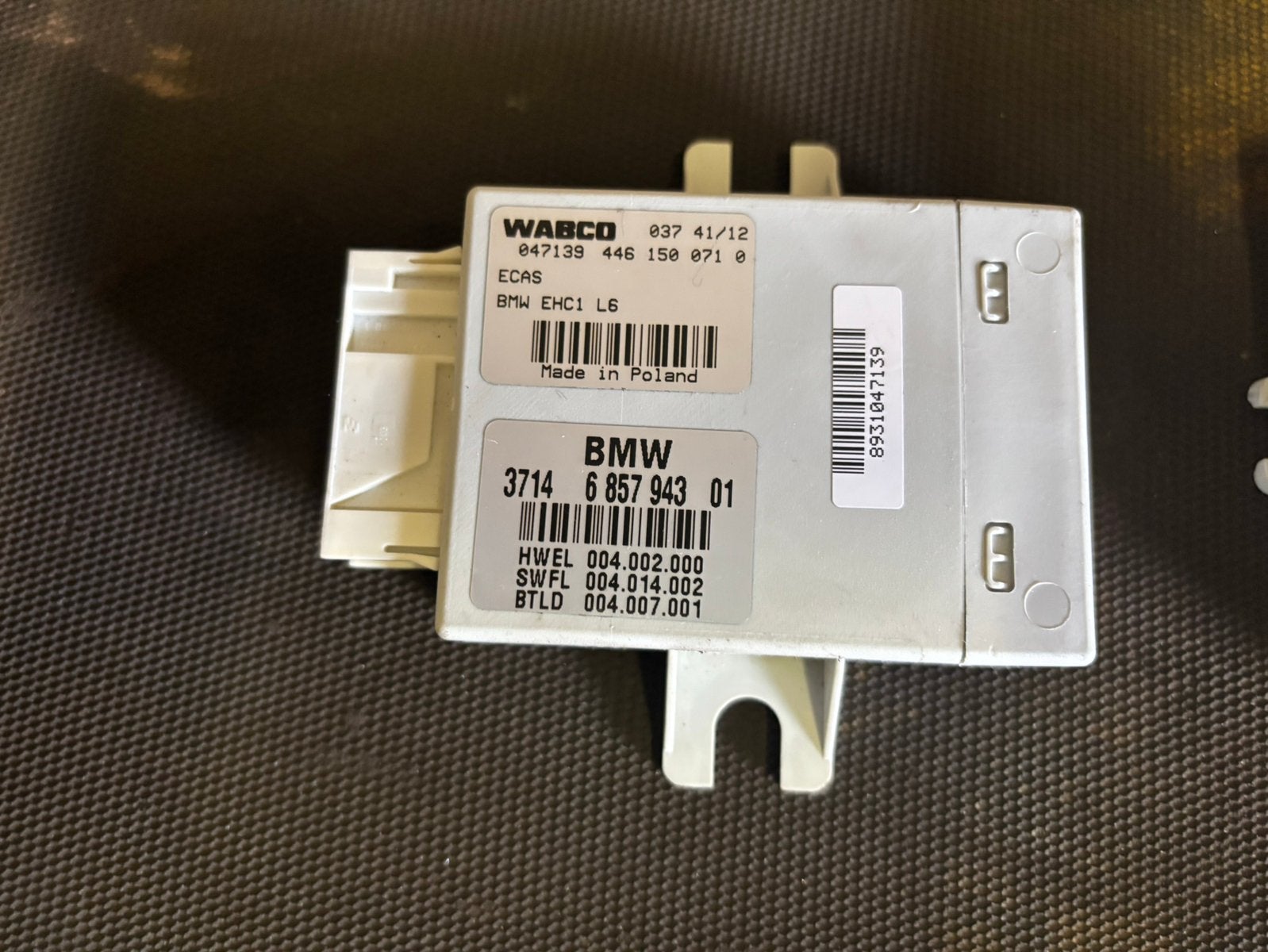 BMW F11 luchtveringmodule 3714685794301 compressor relais, Ophalen of Verzenden, BMW