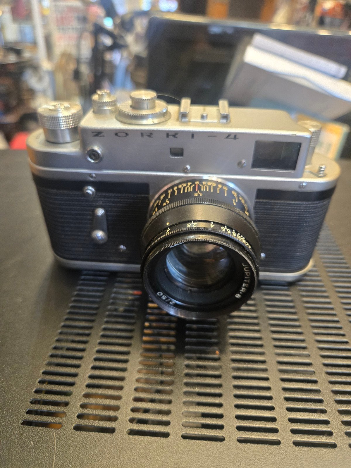 zorki 4 met jupiter 8 50mm f2 lens, Audio, Tv en Foto, Fotocamera's Analoog, Ophalen of Verzenden, Gebruikt, Compact, Overige Merken