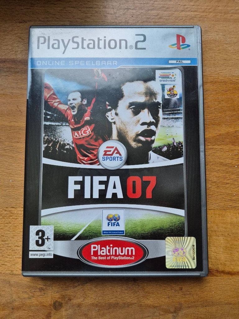 FIFA 07 (Platinum) - PlayStation 2, Ophalen, Zo goed als nieuw, Sport, 3 spelers of meer