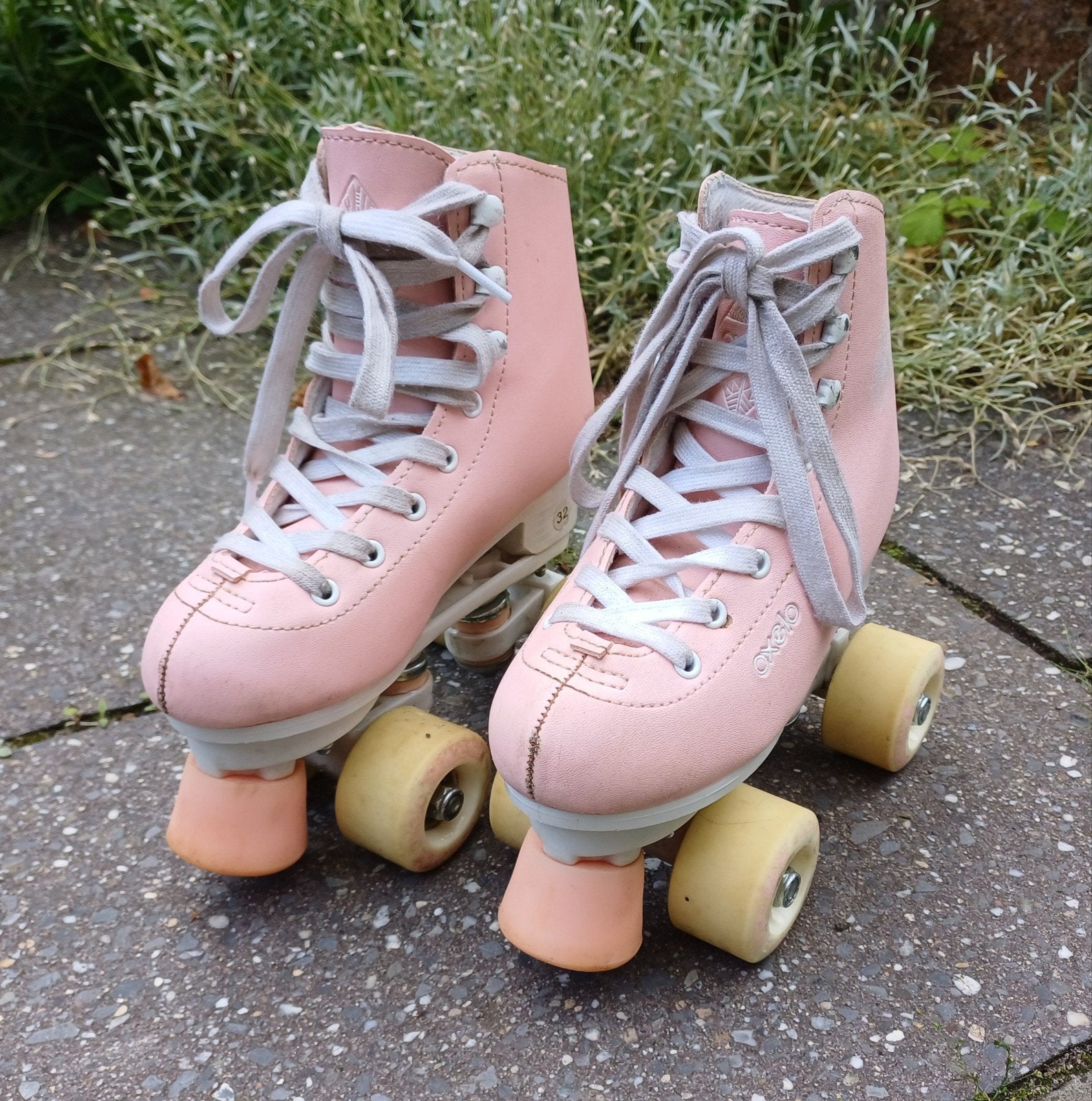 Rolschaatsen Oxelo maat 32, Kinderen en Baby's, Speelgoed | Buiten | Rolschaatsen, Ophalen of Verzenden, Zo goed als nieuw