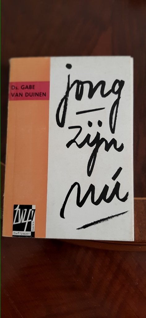 Jong zijn nu, ds. Gabe van Duinen, Boeken, Ophalen of Verzenden, Gelezen, Christendom | Protestants
