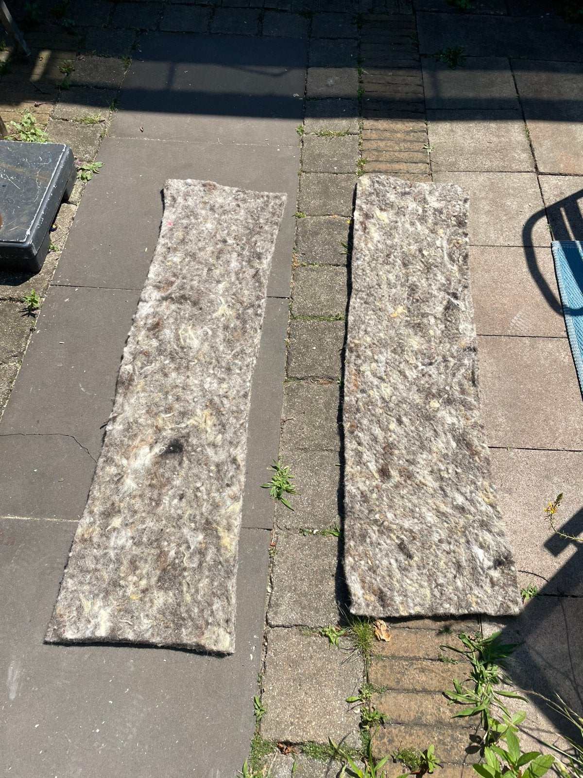 Schapenwol, isolatie, knutselen, tuin., Ophalen, Gebruikt, Natuurlijk materiaal