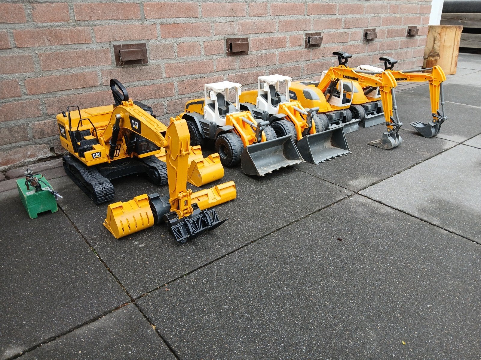 Goedkoop setje Bruder speelgoed, Ophalen, Gebruikt