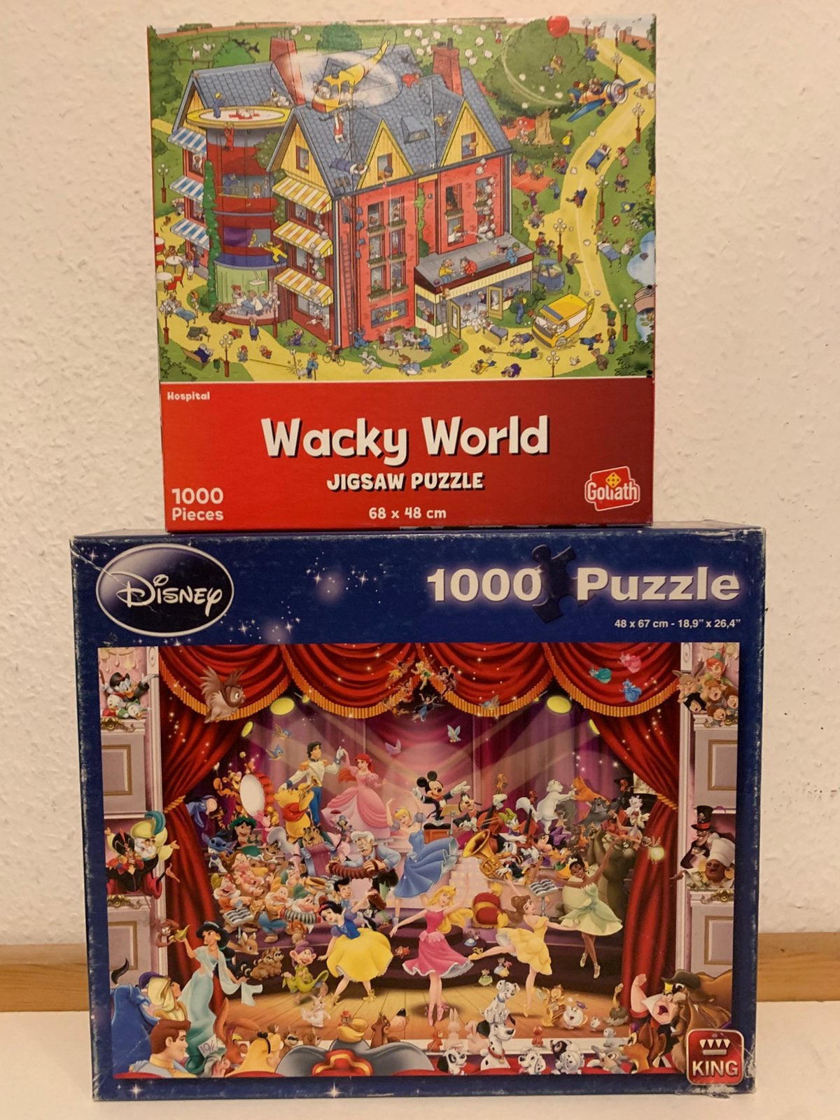 Puzzels 1euro per stuk (950 en 1000 st), Hobby en Vrije tijd, Denksport en Puzzels, Ophalen, 500 t/m 1500 stukjes, Zo goed als nieuw