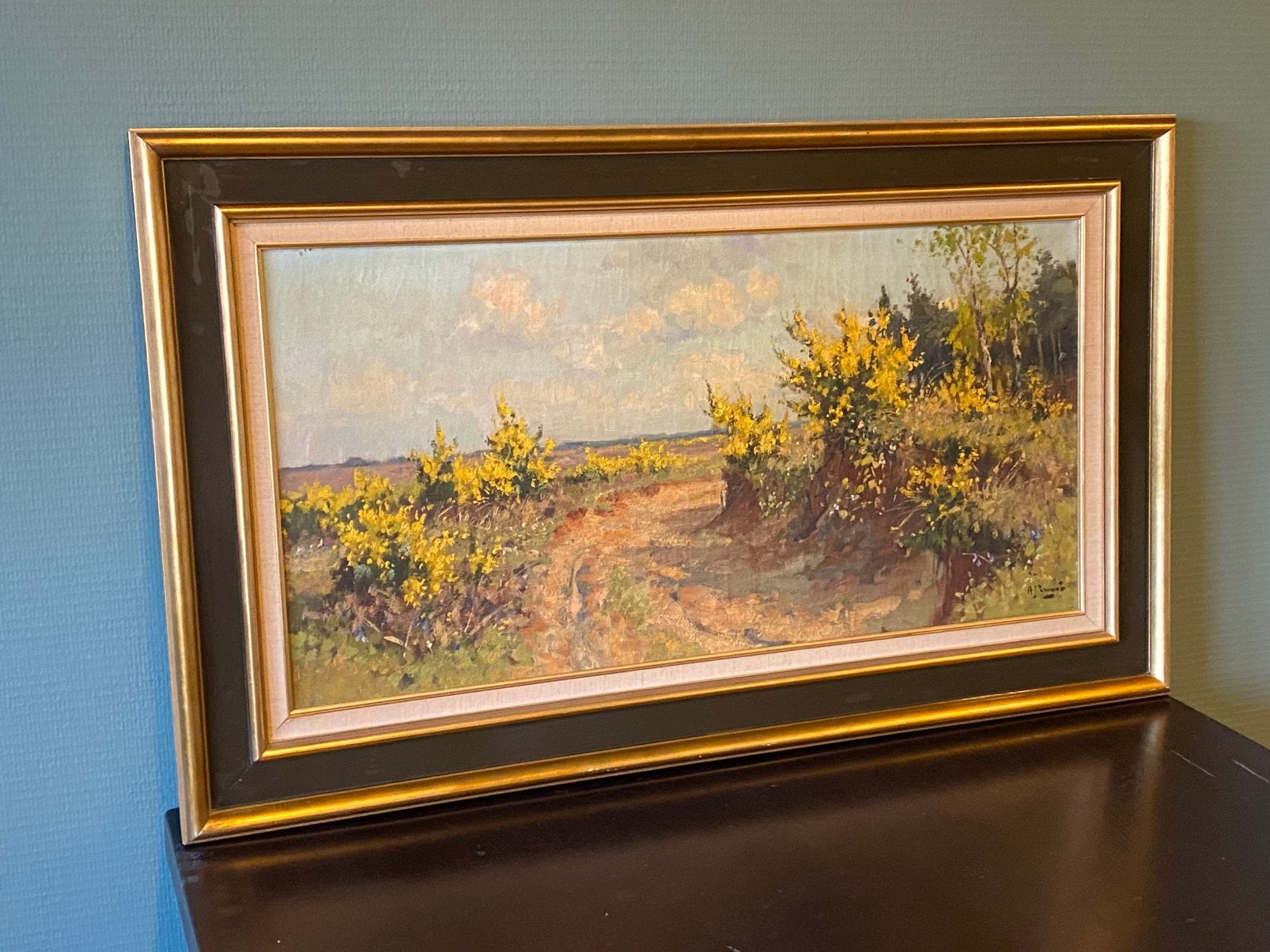 Adrianus Johannes Zwart, Arie Zwart. Schilderij 30x40, Antiek en Kunst, Kunst | Schilderijen | Klassiek, Ophalen
