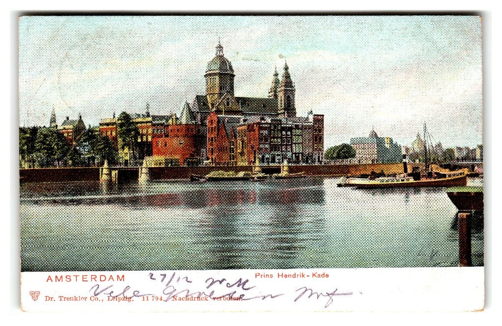 Amsterdam, Prins Hendrik-Kade, Verzenden, Voor 1920, Gelopen, Noord-Holland