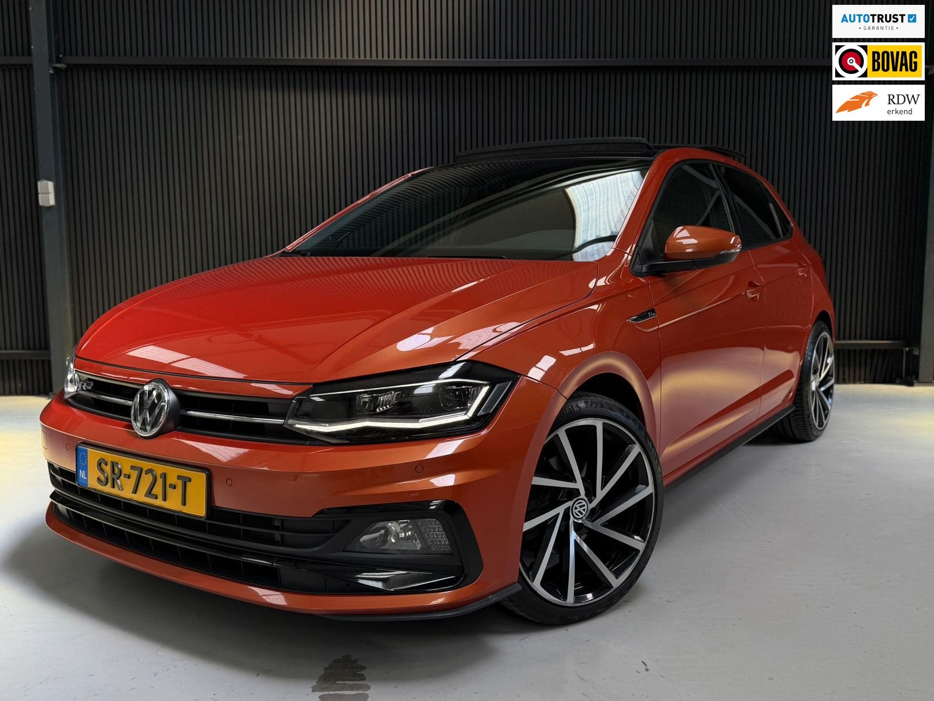 Volkswagen Polo 1.0 TSI R-Line 116PK|Pano|Camera|Pano|Beats|, Dealer onderhouden, Euro 6, Overige kleuren, 116 pk