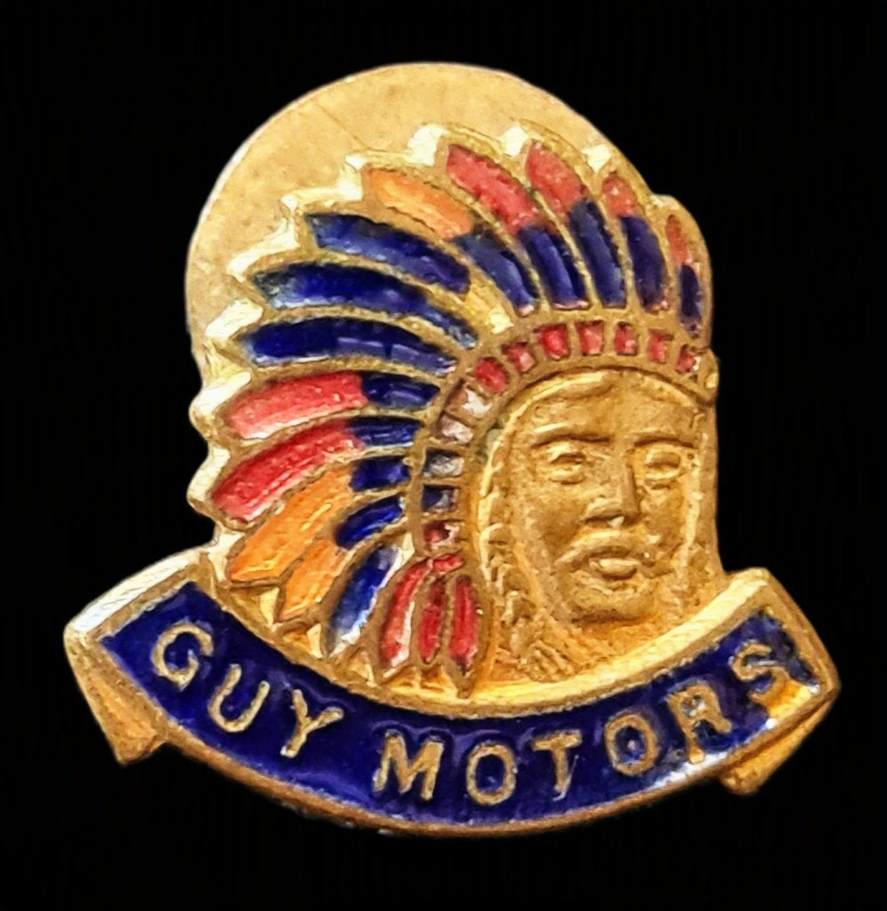 Guy Motors knoop-speld emaille -, Verzenden, Nieuw, Transport, Speldje of Pin