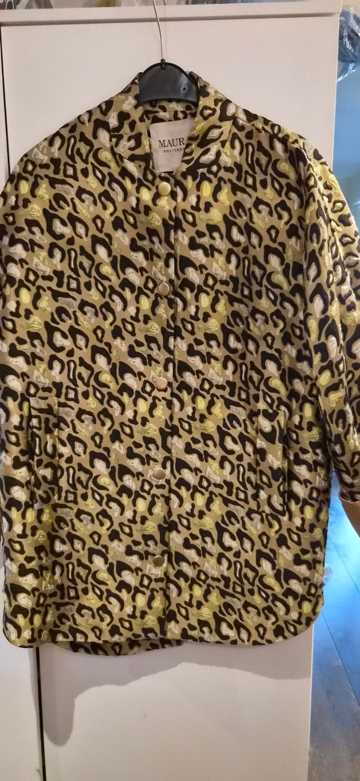 Maura Amsterdam jas met print, Maat 38/40 (M), Ophalen of Verzenden, Zo goed als nieuw, Maura Amsterdam