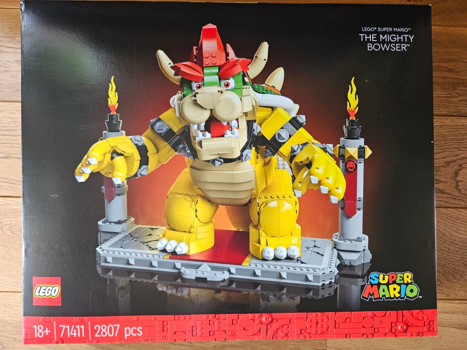 Lego Super Mario The Mighty Bowser 71411 Nieuw/Sealed, Kinderen en Baby's, Overige thema's, Lego, Nieuw, Ophalen of Verzenden