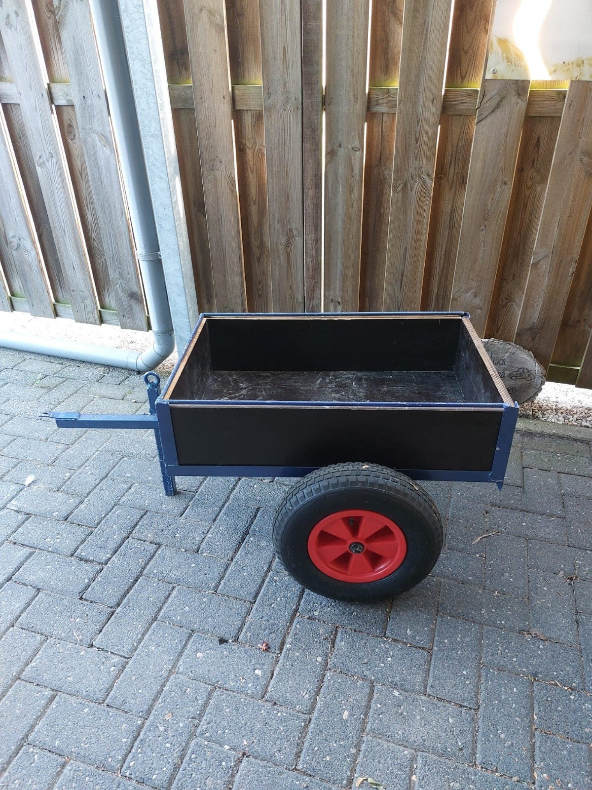 Te koop Berg skelter met aanhanger met kiepfunctie, Ophalen, Gebruikt