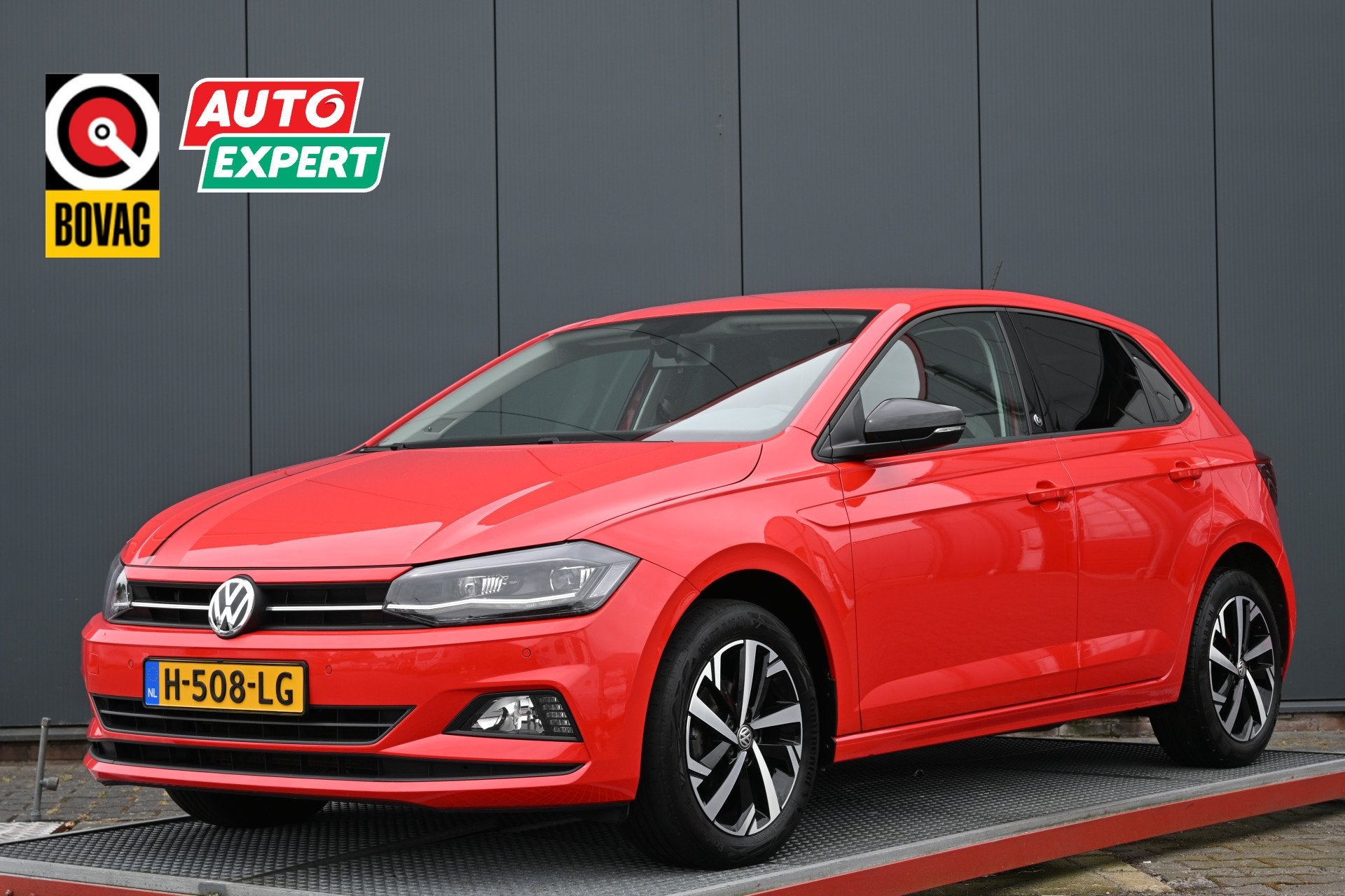 Volkswagen Polo 1.0 TSI Beats camera climate led carplay, Auto's, Voorwielaandrijving, Automatische klimaatregeling, Stof, Gebruikt