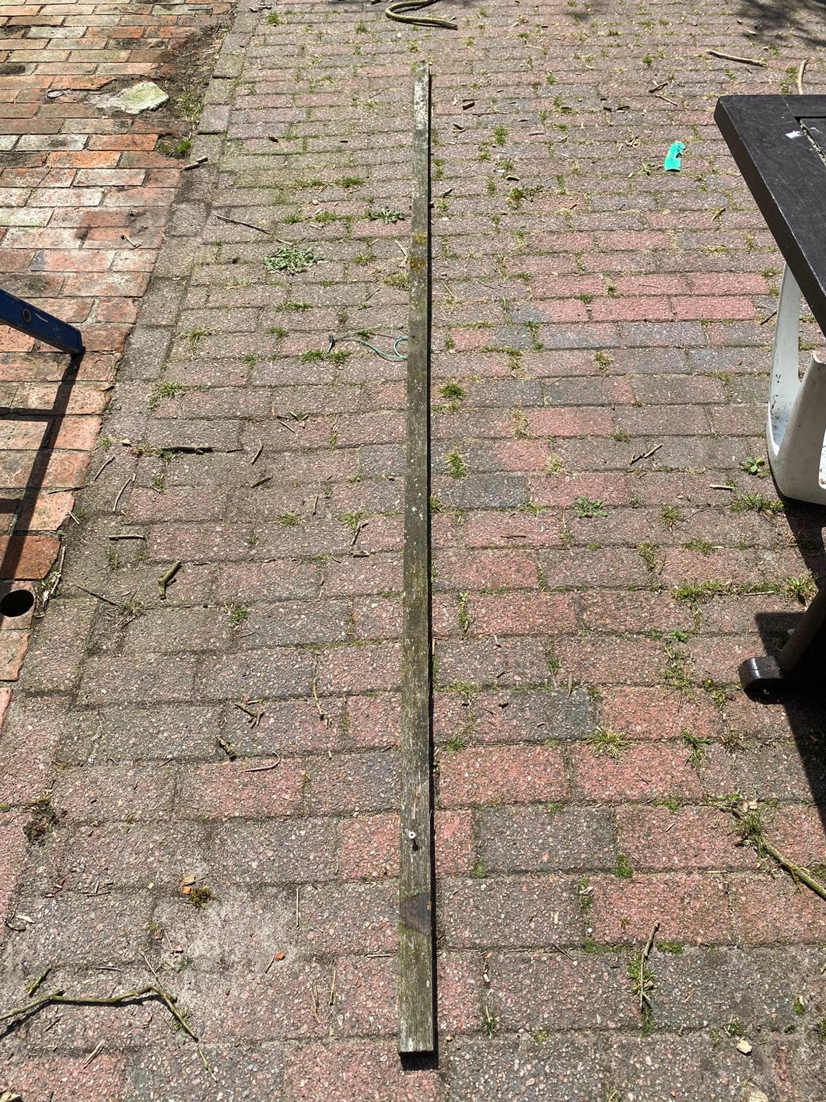 Houten latten, Minder dan 25 mm, Ophalen of Verzenden, Zo goed als nieuw, Plank