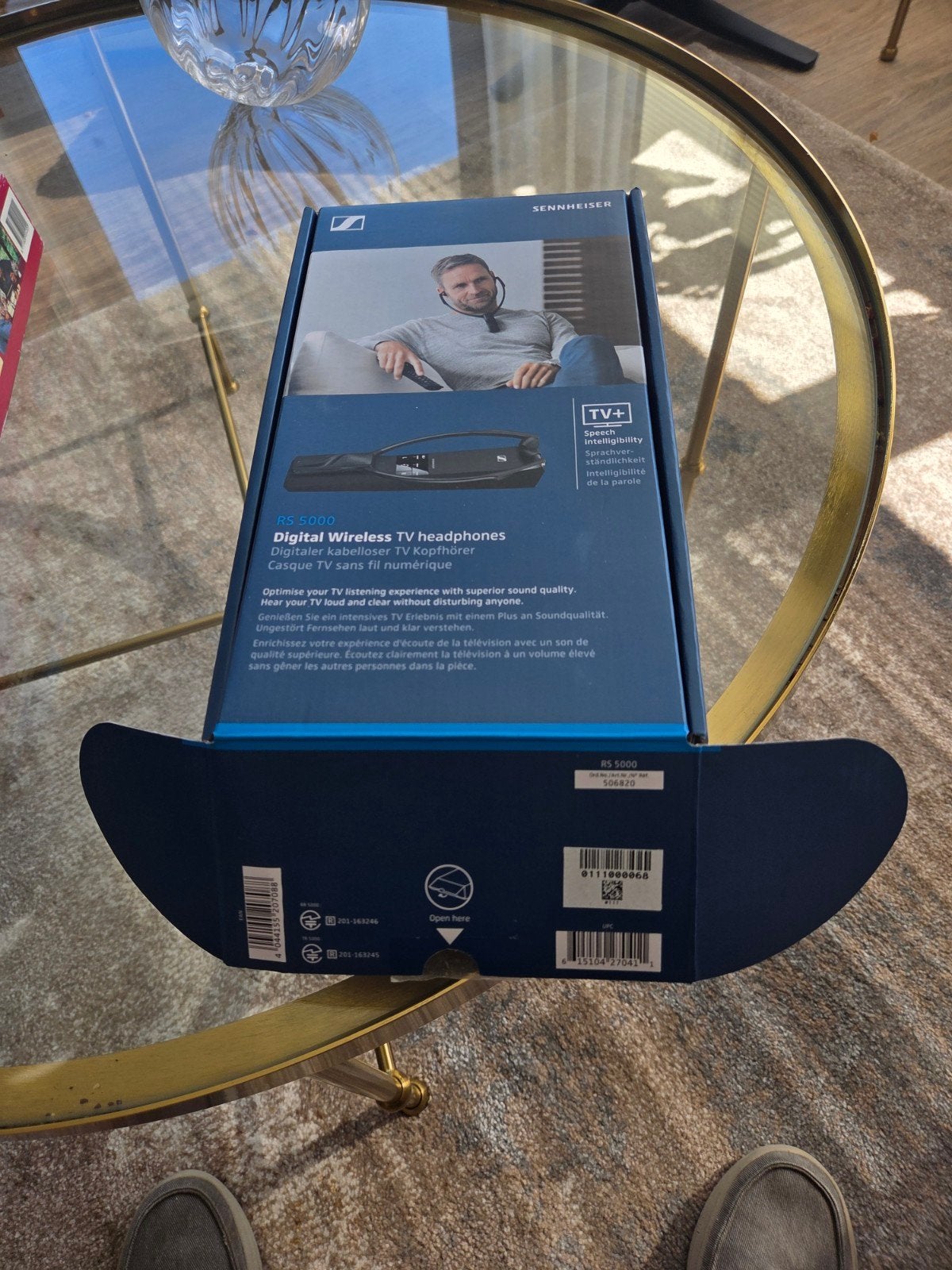 Sennheiser RS5000 draadloze digitale koptelefoon, Ophalen, Sennheiser, On-ear, Zo goed als nieuw