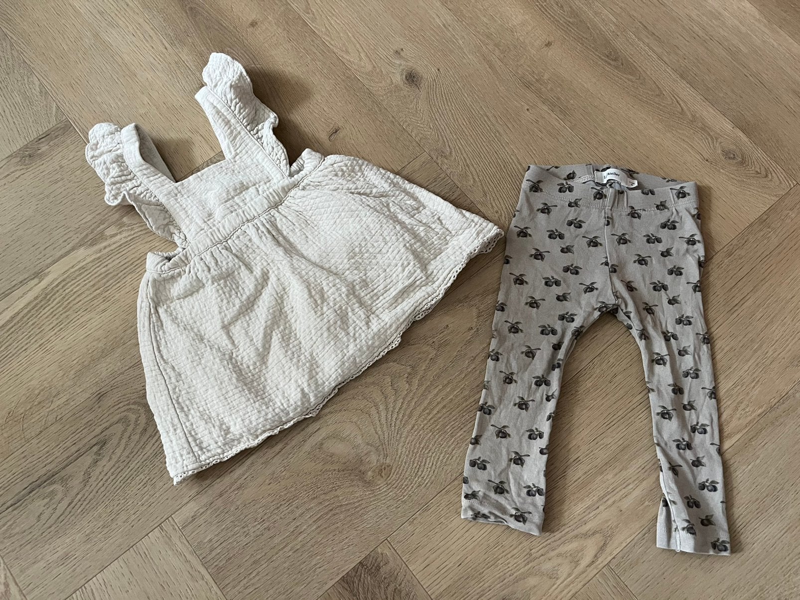 Schattig zomer setje maat 80/86!, Kinderen en Baby's, Babykleding | Maat 80, Ophalen of Verzenden, Zo goed als nieuw, Meisje, Jurkje of Rokje