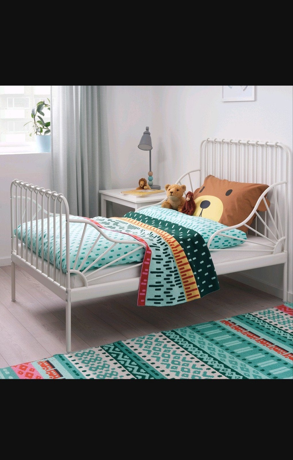 Meegroeibed Minnen (Ikea)  - met bijpassend kleedje, Ophalen, Gebruikt, Jongetje of Meisje