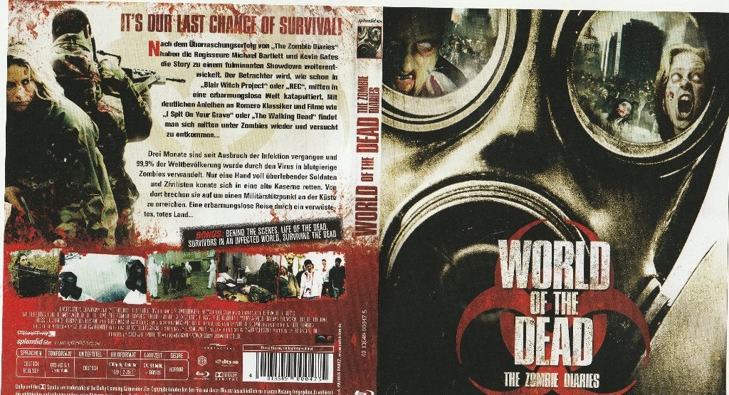 World of the dead blu ray ( duits - engels ), Ophalen of Verzenden, Zo goed als nieuw, Horror