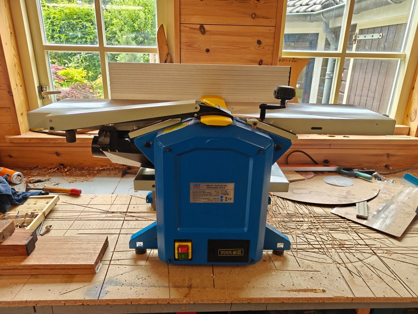 HBM 10” Vlak- en Vandiktebank Type B (2020), Doe-het-zelf en Verbouw, Gereedschap | Overige machines, Ophalen
