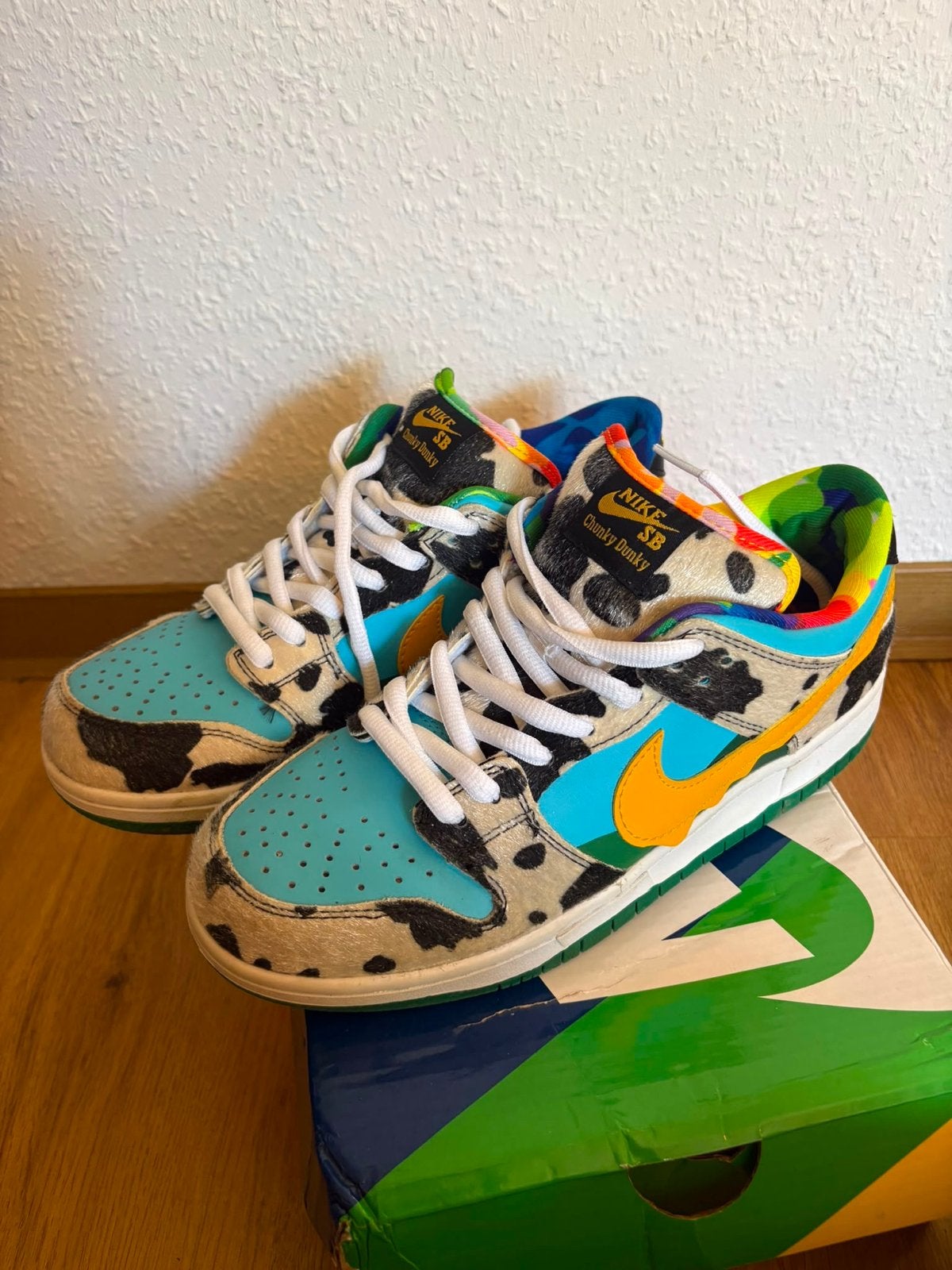Nike SB Dunk Low Ben & Jerry's Chunky Dunky, Ophalen of Verzenden, Zo goed als nieuw, Overige kleuren, Sneakers of Gympen