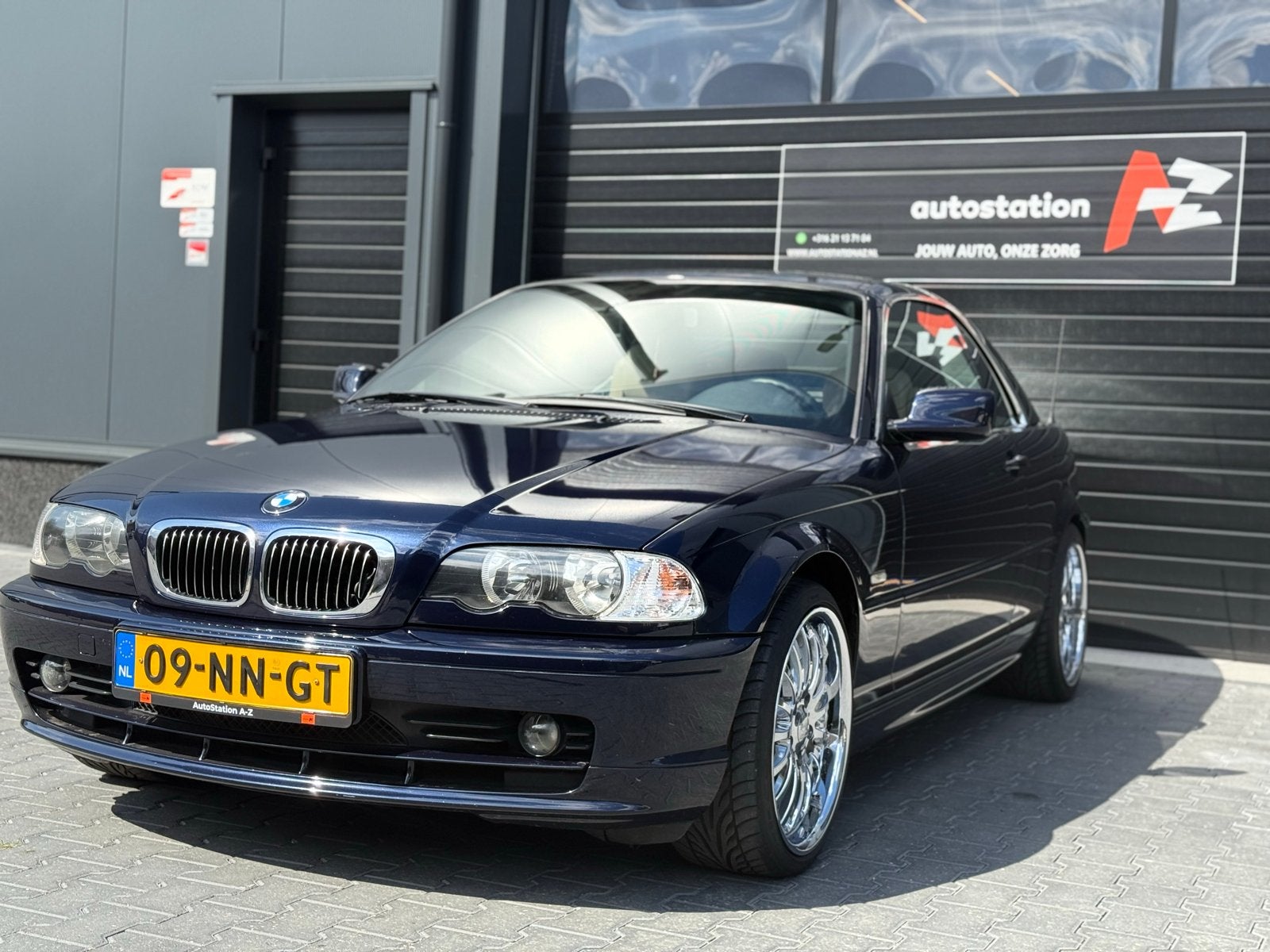 BMW 3-Serie 2.2 CI 320 Cabriolet AUT 2001 Blauw, Achterwielaandrijving, Cabriolet, 10 km/l, Particulier