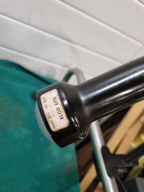 klemspot elco lite buigzaam zwart vintage, Ophalen of Verzenden, 'T Olde Gre-j, Info@toldegrej.nl, Endepoelstraat 20f Didam
