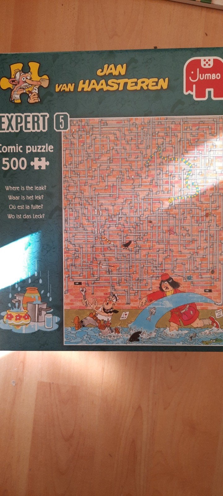 Expertpuzzel Jan van Haasteren, Ophalen of Verzenden, 500 t/m 1500 stukjes, Zo goed als nieuw, Legpuzzel