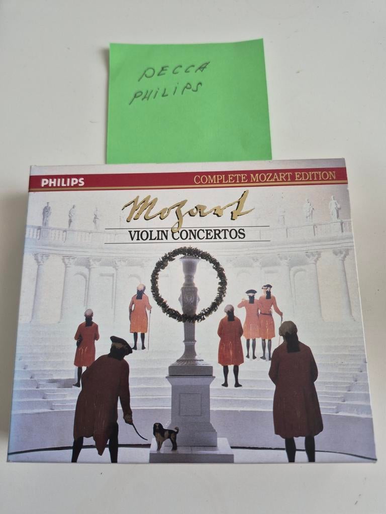 Mozart: Vioolconcerten - Complete Mozart Edition (4 CD ), Boxset, Ophalen of Verzenden, Zo goed als nieuw, Classicisme