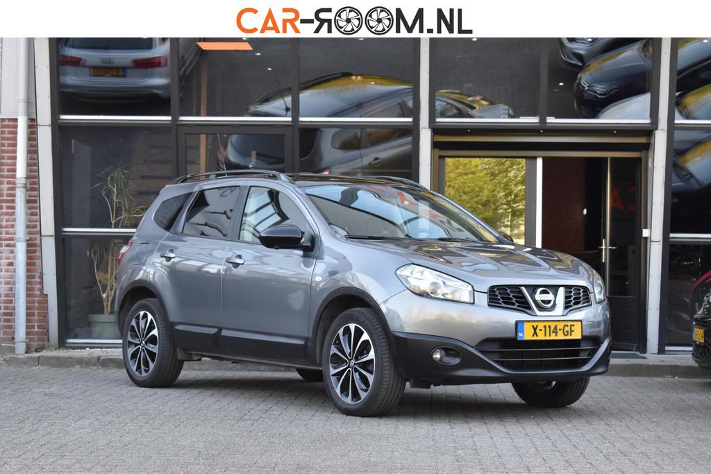 Nissan Qashqai +2 2.0 Tekna Pano 360Camera Cruise Inkl. Spie, Auto's, Gebruikt, Automatische klimaatregeling, 7 stoelen, Leder