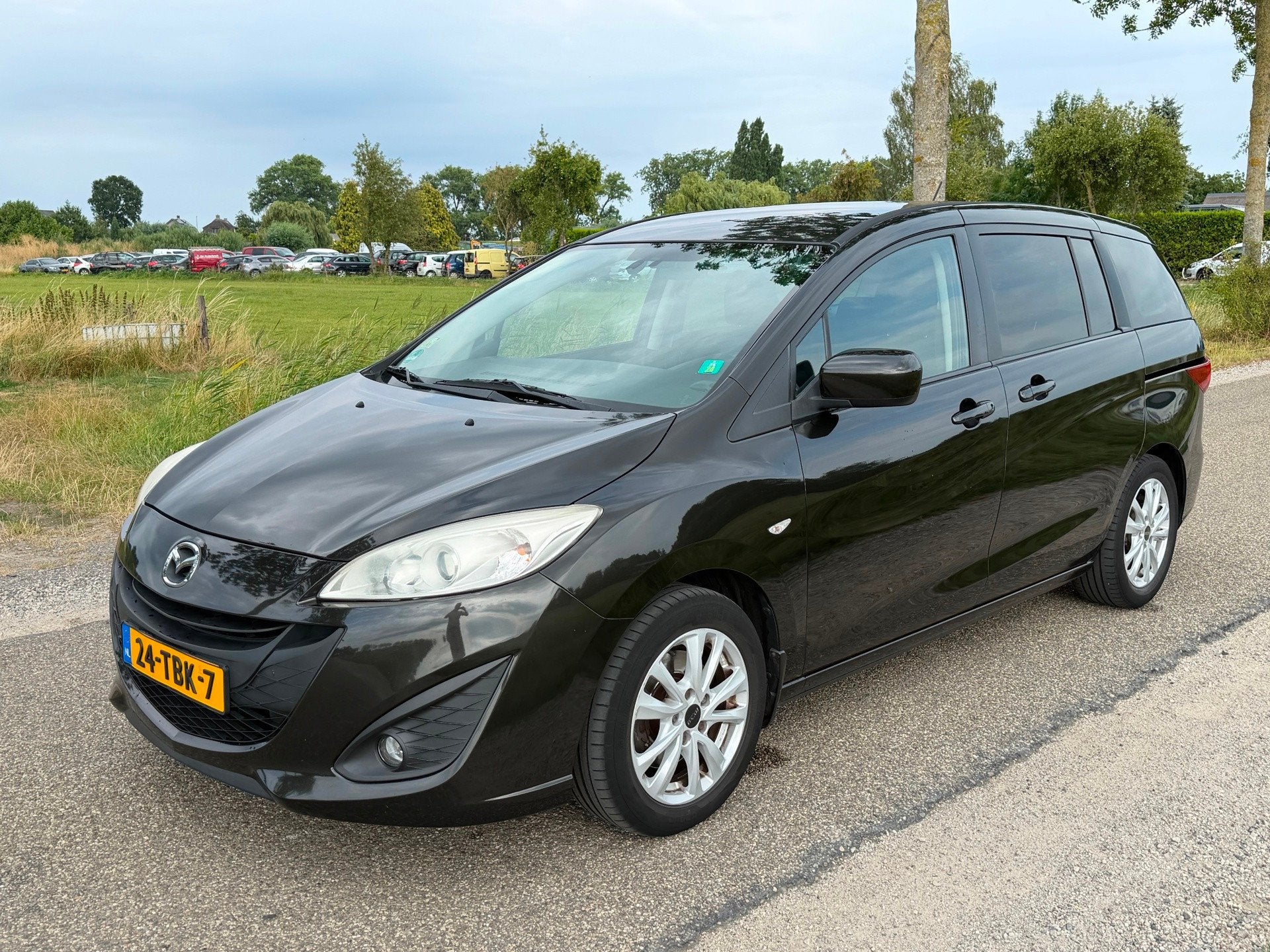 Mazda 5 1.8 Business APK 07-2027 7 Pers. Airco NAP, Auto's, Mazda, Voorwielaandrijving, Euro 5, Stof, Gebruikt