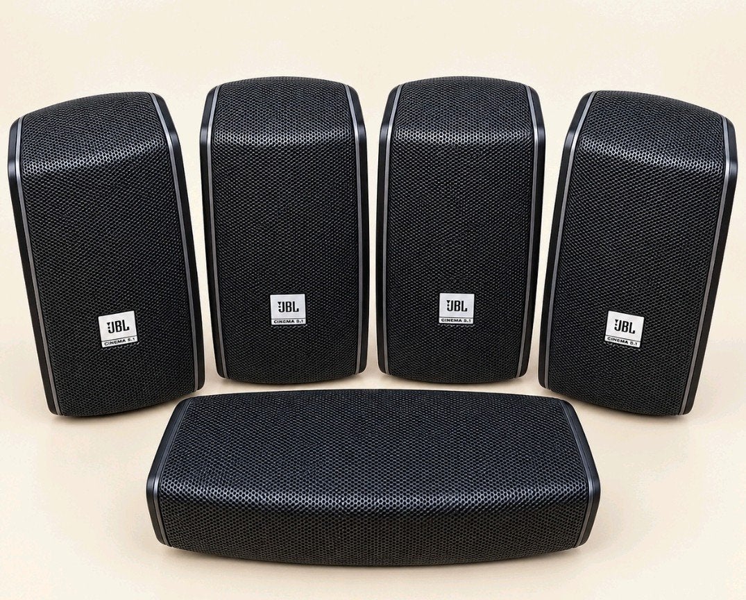 5 originele JBL Cinema 5.1-luidsprekers, Ophalen of Verzenden, Gebruikt, Audiokanaal 5.1, JBL