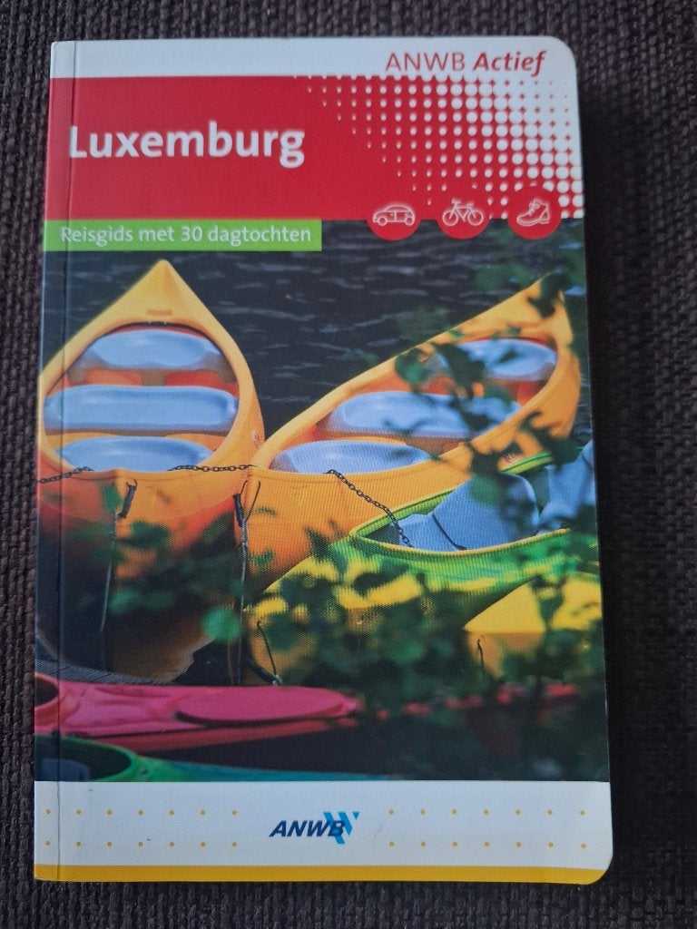 ANWB Actief Reisgids Luxemburg - Met 30 Dagtochten, Boeken, Reisgidsen, Gelezen, Europa, Ophalen of Verzenden, Reisgids of -boek