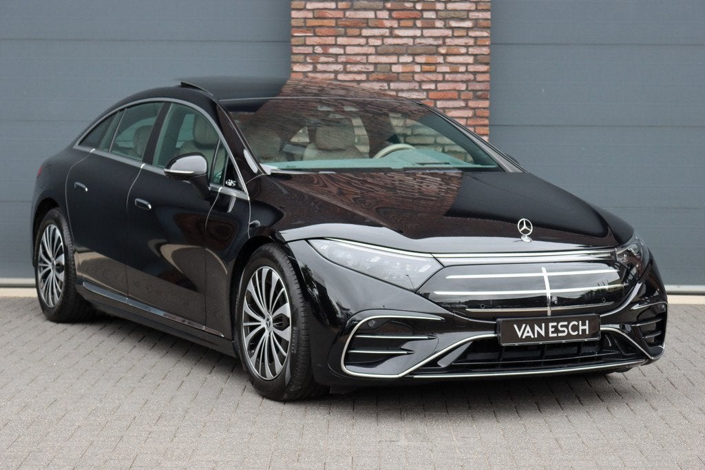 Mercedes-Benz EQS 350 Exclusive Line 118 kWh | Manufaktur |, Auto's, Mercedes-Benz, Achterwielaandrijving, Gebruikt, 4 stoelen