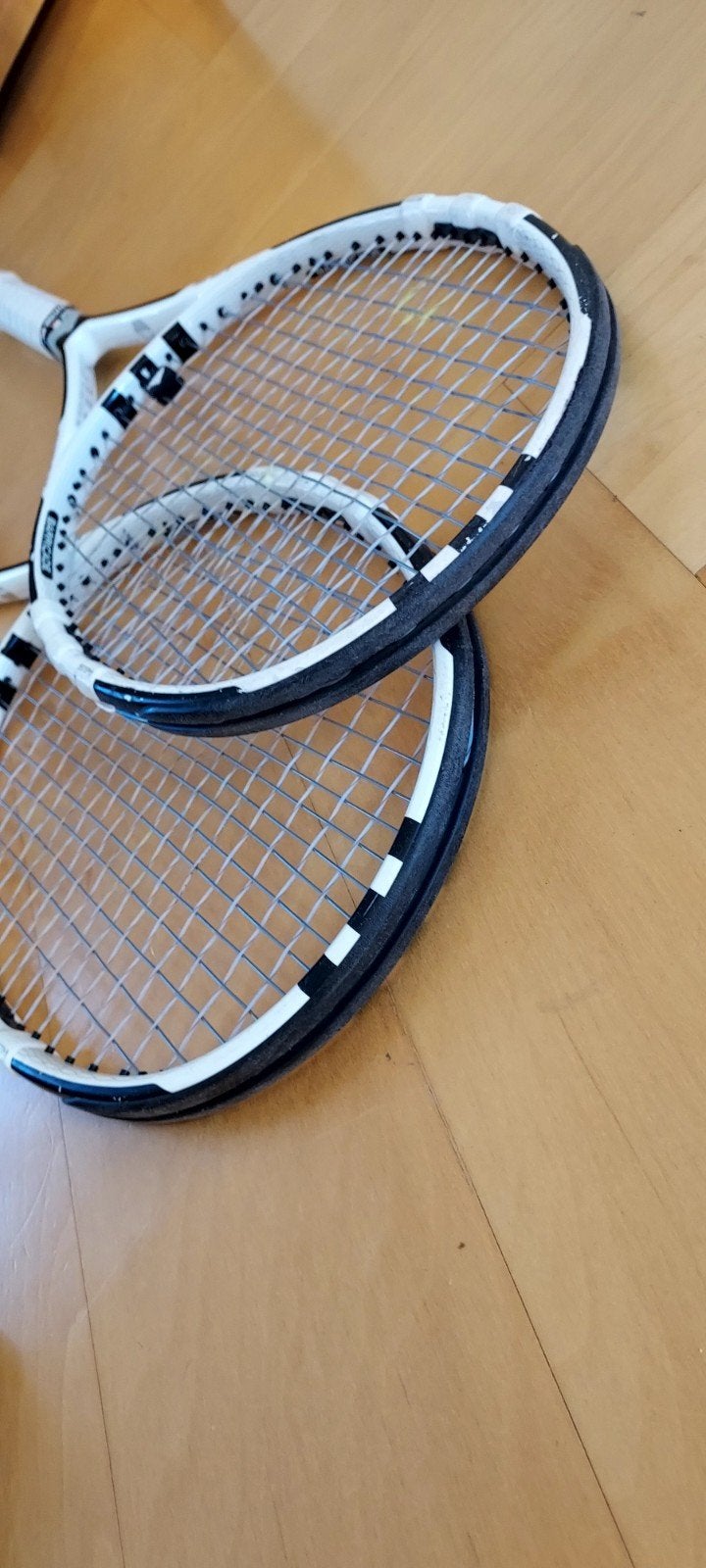 4 tennisrackets, Sport en Fitness, Tennis, Gebruikt, Racket, L3, Ophalen