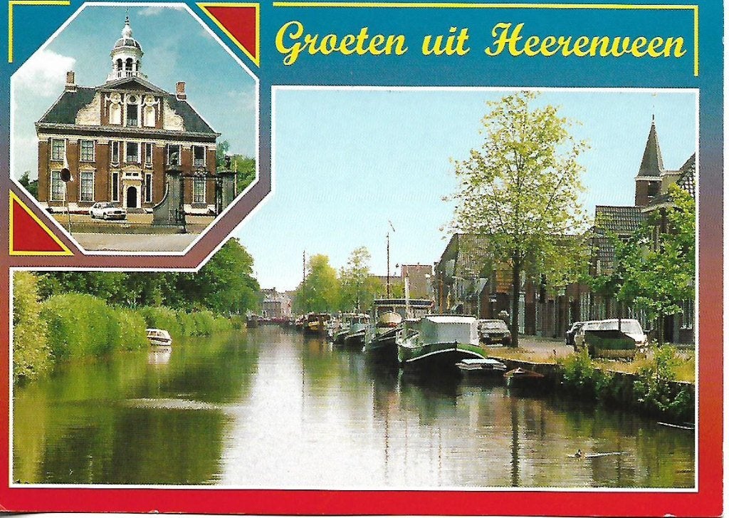 Heerenveen- -2-luik., Verzenden, 1980 tot heden, Gelopen, Friesland
