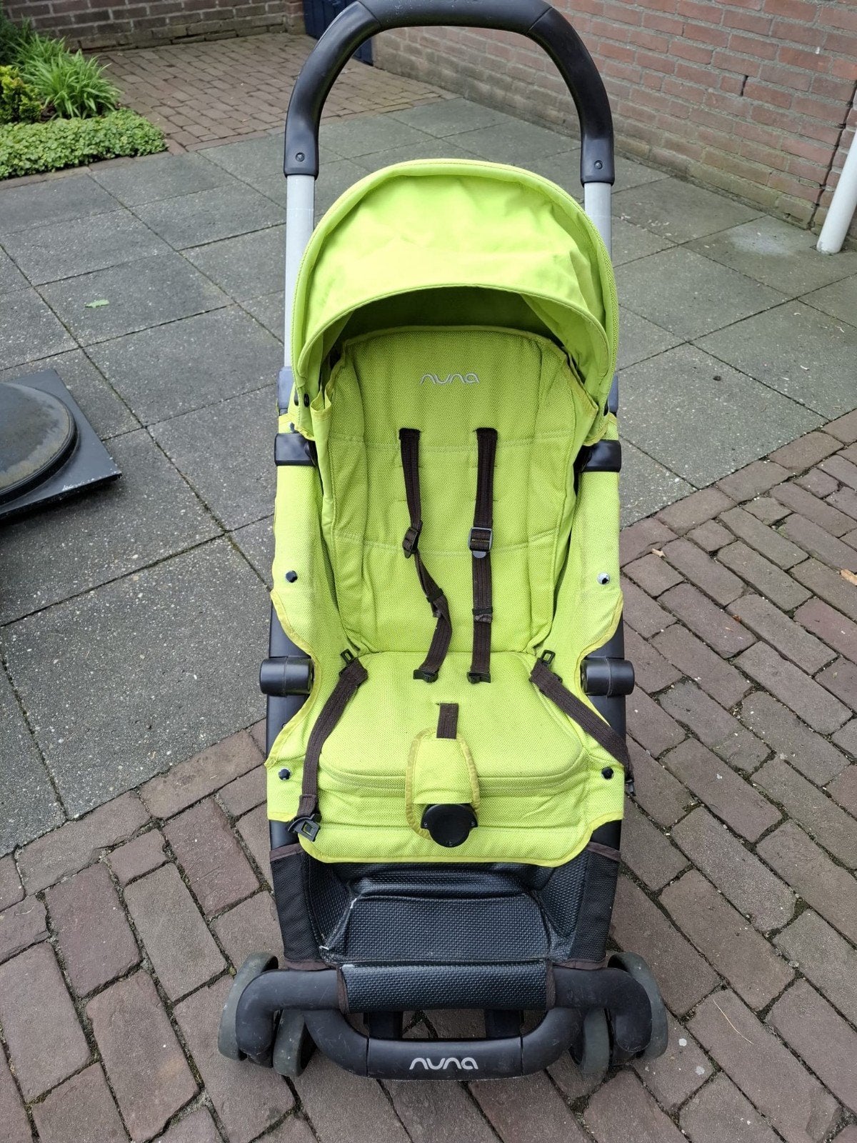 Nuna Pepp Luxx Buggy - Limon Groen, Ophalen, Gebruikt, Overige merken, Verstelbare rugleuning